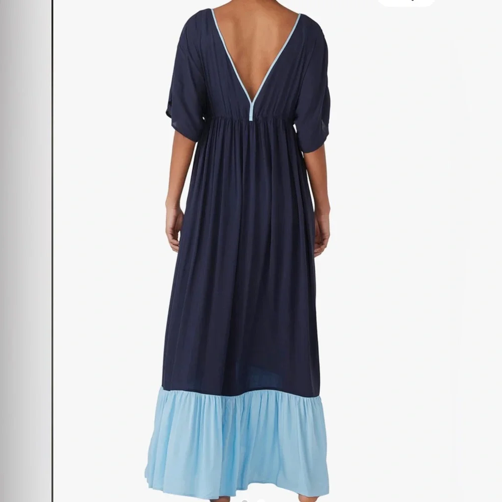 kate spade Blazer Blue Midi Swim Coverup